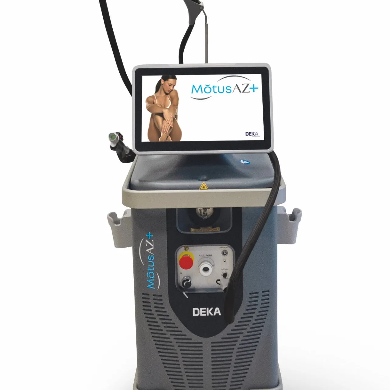 The Motus AZ+ laser used for MoveoGlo and laser hair removal at LEMON + LEIGH