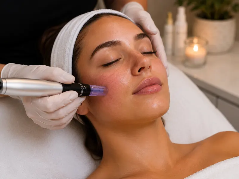 Microneedling with PDRN, part of the Resurfacing Trio