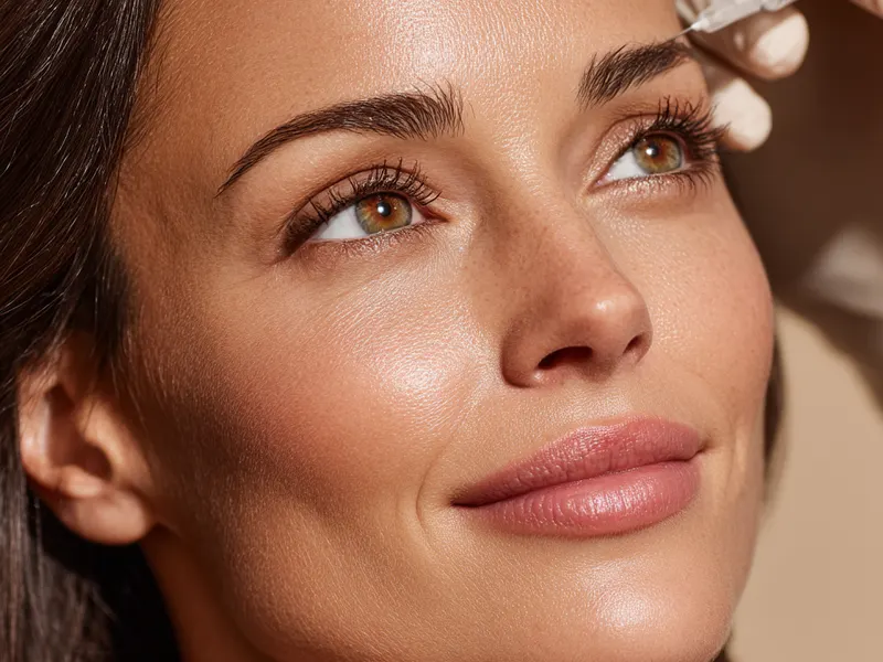 Calm, even complexion after vascular and redness laser treatment